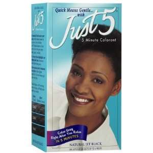  Just 5 5 Minute Hair Color    Jet Black (Quantity of 5 