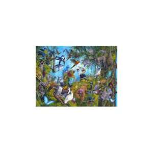    Tropical Treetops   1000 Pieces Jigsaw Puzzle Toys & Games