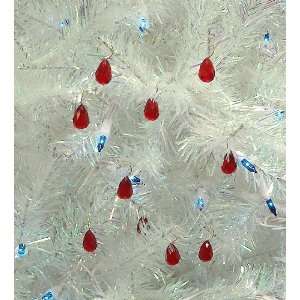  Club Pack Of 288 Red Crystal Teardrop Christmas Ornaments 