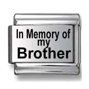  In memory of my Brother Italian charm Jewelry