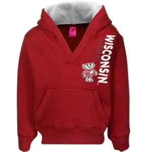   Girls Cardinal Rush V neck Hoody Sweatshirt (3T): Sports & Outdoors