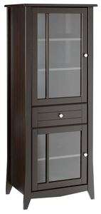 Elegance Collection 60 inch Curio Cabinet  