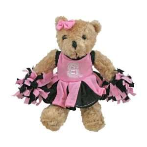   Pink Cheerleader Bear w/Sound NC State Case Pack 16