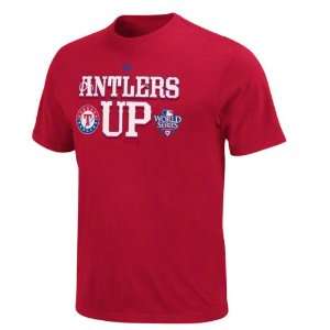  Texas Rangers Youth 2010 World Series Antler Up T Shirt 