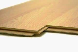 HARMONICS Laminate Flooring 8MM SKYLINE MAPLE w/pad attached  