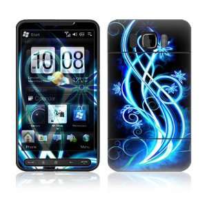  HTC HD2 Decal Vinyl Skin   Abstract Neon 
