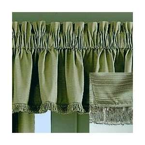  JC Peney Thermal Textured Valance Fairview Sage