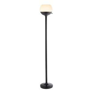  Adesso 3191 01 Joplin 1 Light Floor Lamps in Black: Home 