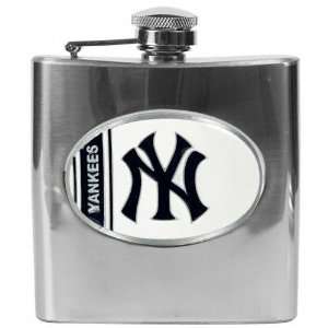 New York Yankees 6 oz. Stainless Steel Flask Sports 