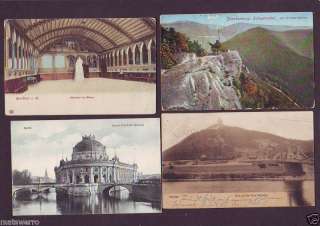 Lot of 40  old ca 1900 1940 POSTCARDS GERMANY TOWNS  