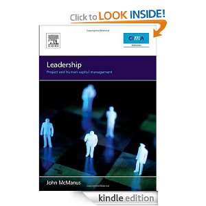 Leadership Project and Human Capital Management John McManus  