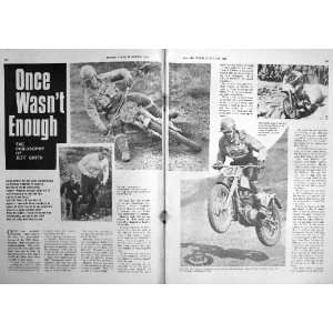  MOTOR CYCLE MAGAZINE 1965 SMITH ULSTER MANZANO TRIUMPH 