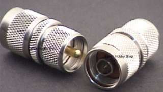 Used for connecting a N Female series to SO 239 or UHF Female series