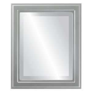  Wright Rectangle in Silver Spray Mirror and Frame