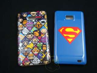 Superman and moster Design Hard Case cover For Samsung I9100 Galaxy S2 