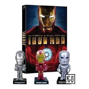  Iron Man LIMITED EDITION DVD Gift Set Includes 2 Disc 