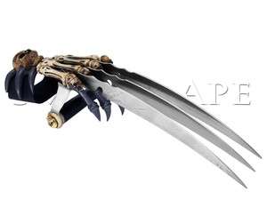   Length Skull Three Bladed Claw Hand Fantasy Knife Stainless Steel