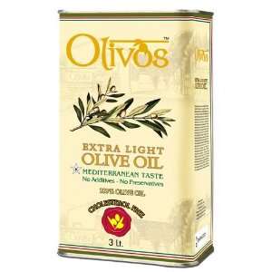 Olivos Extra Light Olive Oil (3000ml)  Grocery & Gourmet 