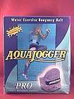 Aquajogger Pro Belt Water Exercise Extra Buoyancy Belt w / DVD 