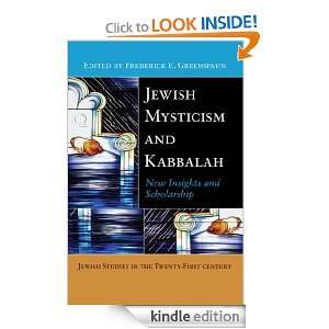 Jewish Mysticism and Kabbalah New Insights and Scholarship (Jewish 