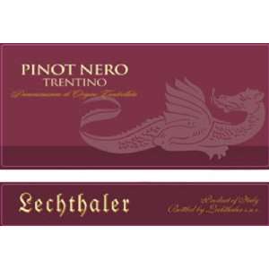    2009 Lechthaler Pinot Nero Doc 750ml Grocery & Gourmet Food