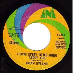   About You/With My Eyes Wide Open (VG 45 rpm): Brian Hyland: Music