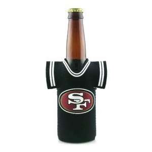  San Francisco 49ers NFL Bottle Jersey Can Koozie: Sports 