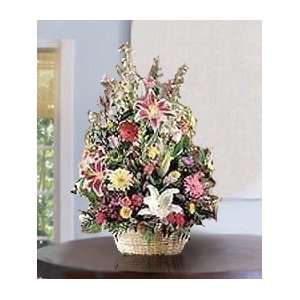  Large Flower Basket: Baby