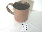 Vintage Moscow Mule Giant Copper Mug 96 Ounce Pitcher Bucket HUGE RARE 