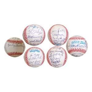  1988 Detroit Tigers Autographed Team Baseball