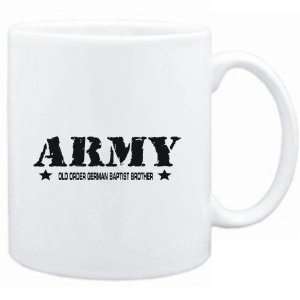 Mug White  ARMY Old Order German Baptist Brother  Religions:  