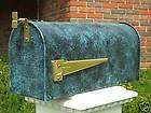 Vintage Copper Style Replace Mailbox Gold Tone Flag  