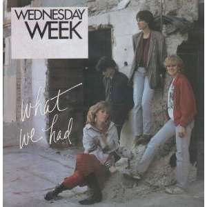    WHAT WE HAD LP (VINYL) DUTCH ENIGMA 1986 WEDNESDAY WEEK Music