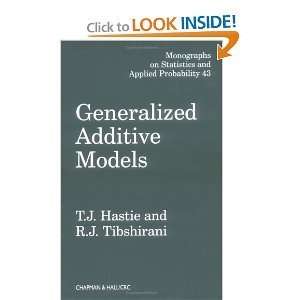  Generalized Additive Models byTibshirani Tibshirani 