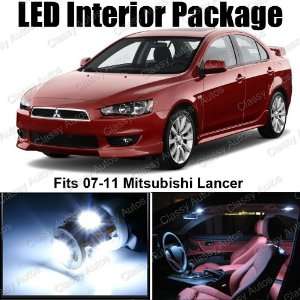   LED Lights Interior Package Mitsubishi Lancer (6 Pieces) Automotive
