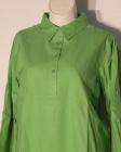 New Woman Within Shirt Blouse Top 3X 24 26 BRIGHT GREEN  