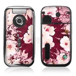   Skins for Sony Ericsson Z610i   Flower Dance Design Folie: Electronics