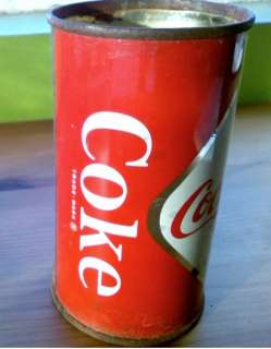 Rare 1960s Diamond Logo Coca Cola Can  