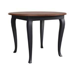  Color Cuisine Two Tone Carbriole Oval Counter Table w/ 4 