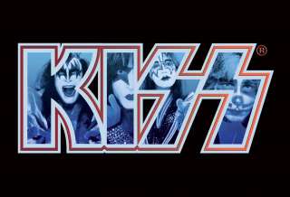 KISS 8.5X11 Gene Simmons Spitting Blood Pre Punisher Bass Destroyer 