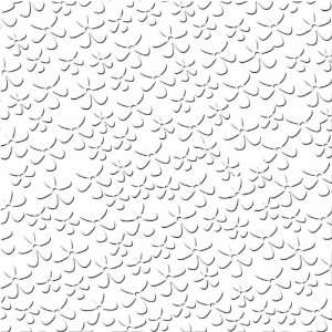   White 12 x 12 Embossed Bazzill Cardstock (Black & White) Arts, Crafts