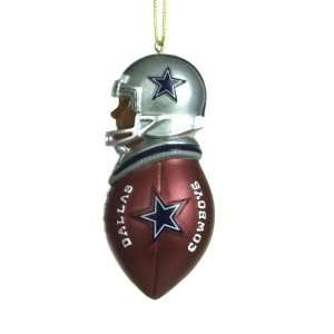 Dallas Cowboys NFL Team Tackler Player Ornament (4.5 African American 