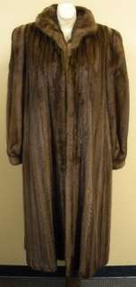 Adolfo Mahogany Mink Coat  