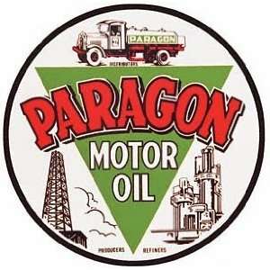 Husky Liners 00096 SignPast Paragon Motoroil Round Reproduction 