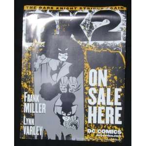  Batman Dark Knight 2 (DK2) 2001 Promo Poster 10 X 13 