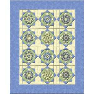  Twinkling Stars Double Size Quilt Top Kit Arts, Crafts & Sewing