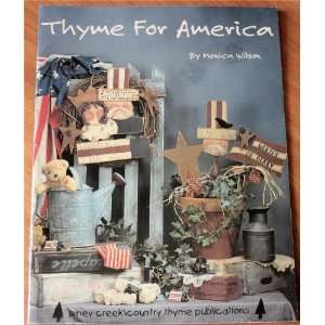   For America (A Tole & Decorative Painting Book): Monica Wilson: Books