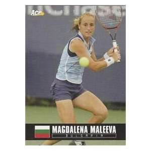Magdalena Maleeva Tennis Card 