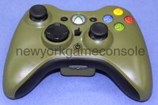 NEW XBOX 360 Halo Green Wireless Controller  