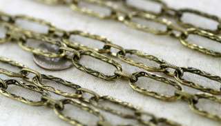 Antique Bronze Plated chain Filigree Tibetan Silver Chain Necklace 